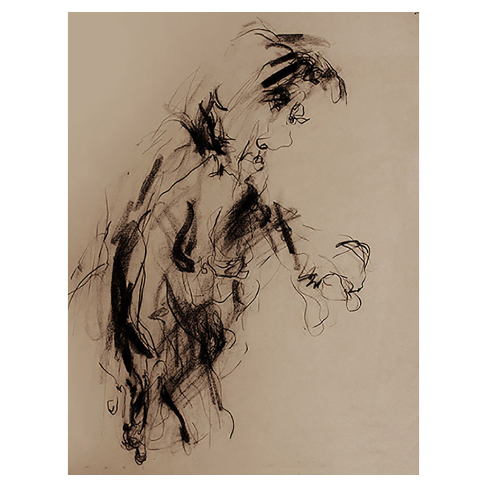 Life drawing / dessin d'après modèle vivant / dibujo de modelo vivo (1984)
