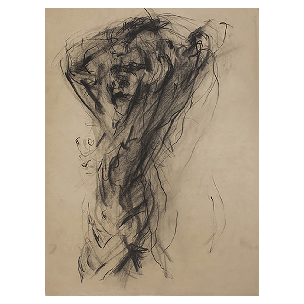 Life drawing / dessin d'après modèle vivant / dibujo de modelo vivo (1984)