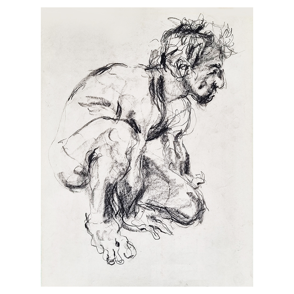 Life drawing / dessin d'après modèle vivant / dibujo de modelo vivo (1984)