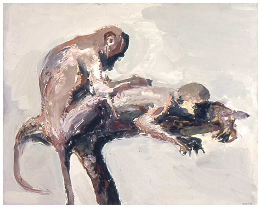 Two Monkeys IV / Deux singes / Dos monos (1987)
