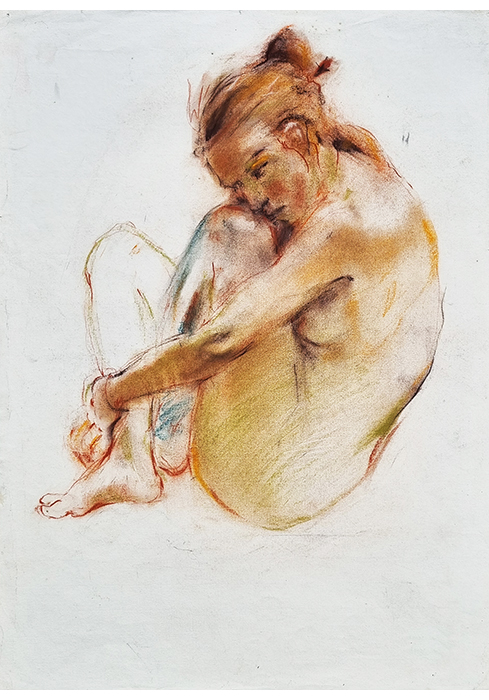 Life drawing / dessin d'après modèle vivant / dibujo de modelo vivo (2003)