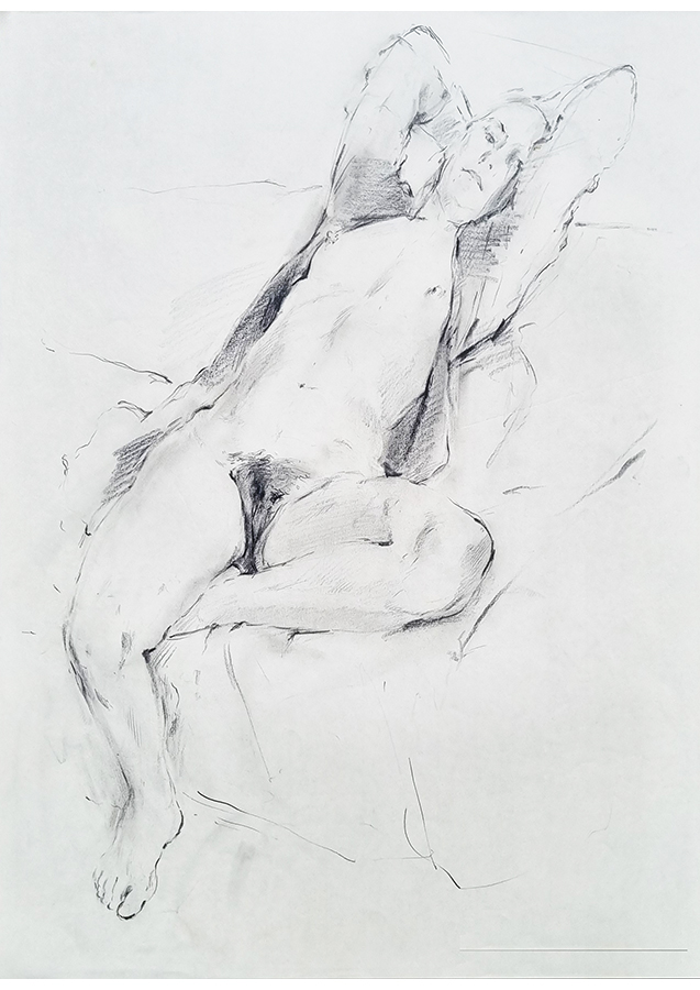 Life drawing / dessin d'après modèle vivant / dibujo de modelo vivo (2002)