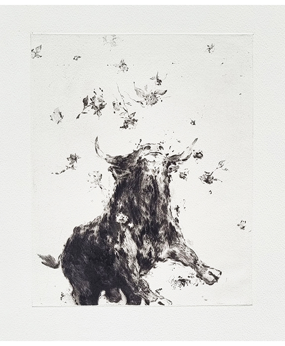Toro y flores (1999)