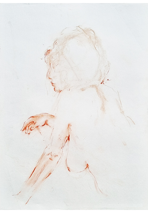 Life drawing / dessin d'après modèle vivant / dibujo de modelo vivo (2003)
