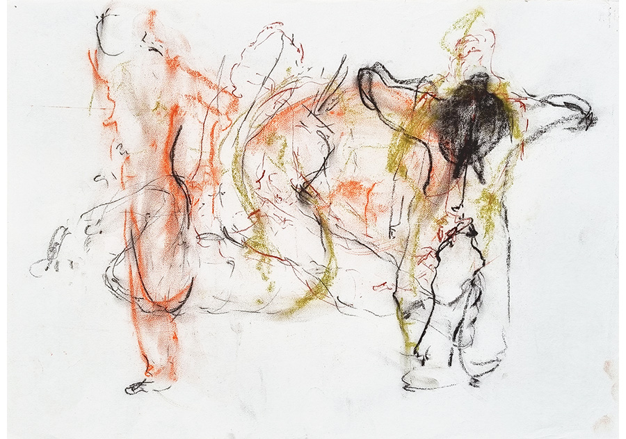 Life drawing / dessin d'après modèle vivant / dibujo de modelo vivo (2003)