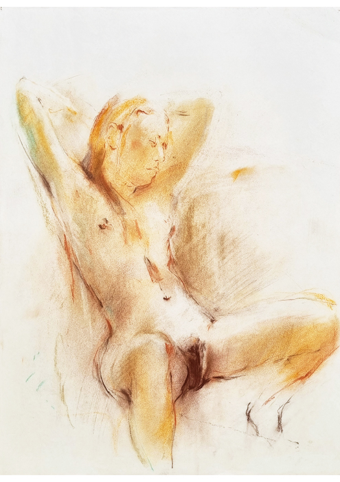 Life drawing / dessin d'après modèle vivant / dibujo de modelo vivo (2003)
